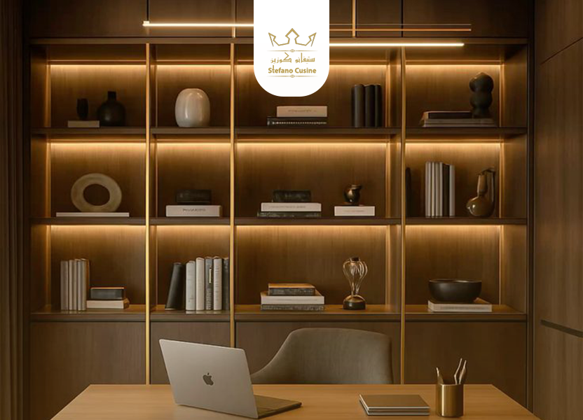 مكتبه خشب