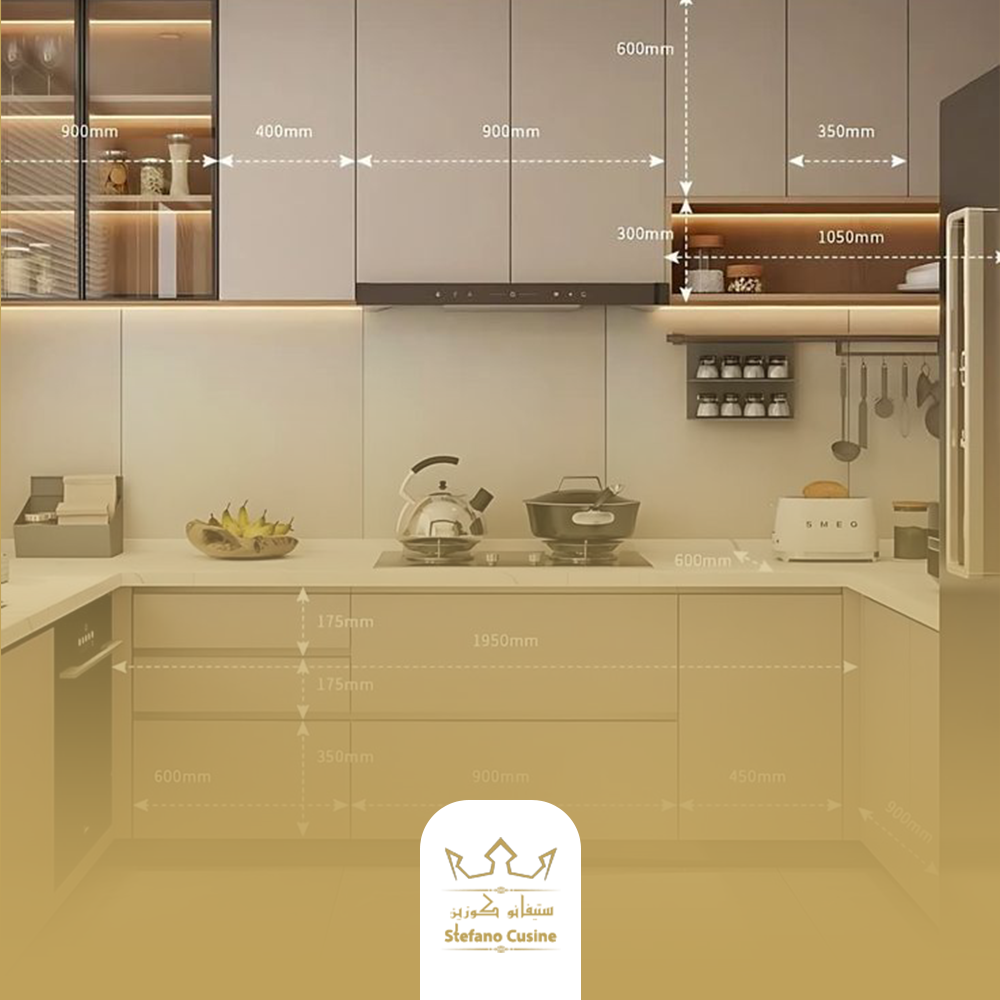 تصميم مطابخ حسب المقاسات