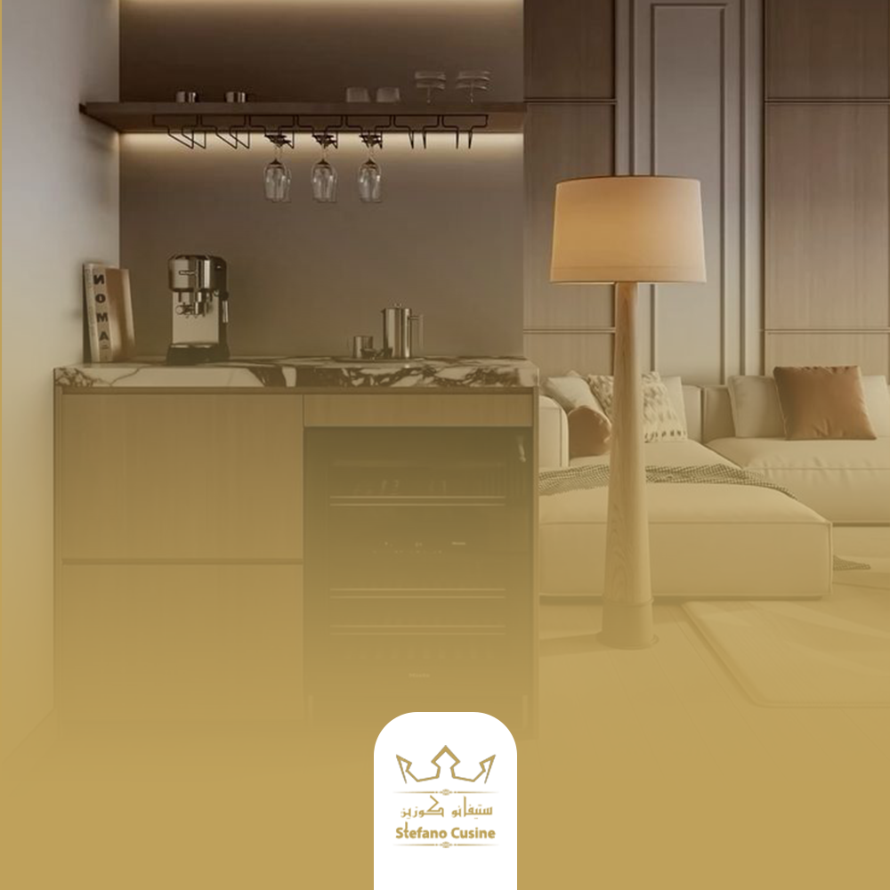 تصميم ركن قهوة عصري في المنزل